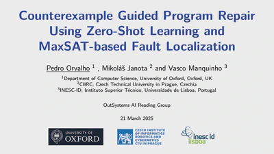 Counterexample Guided Program Repair Using Zero-Shot Learning and MaxSAT-based Fault Localization featured image