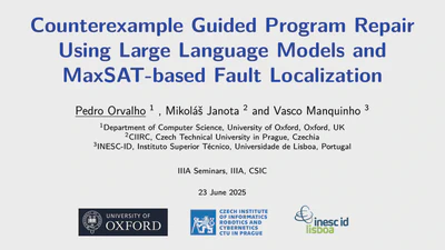 Counterexample Guided Program Repair Using Large Language Models and MaxSAT-based Fault Localization featured image